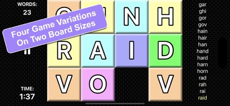 Slide A Word screenshot
