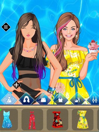 Summer Dress Up game screenshot