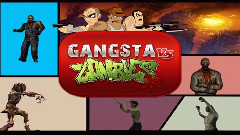Tough Gangstars vs Zombies Invasion - Judgement Day Defense Shooting Games screenshot