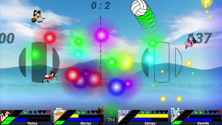Touhou Volleyball Danmaku screenshot