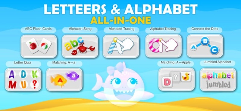 ABC Happy Shark Games for Kids Image