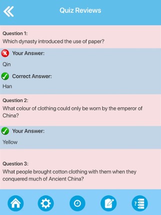 Ancient China Quiz screenshot