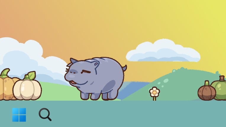 Baby Pygmy Hippo Zoo Image