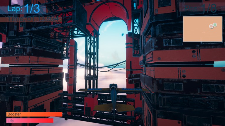 Blue swift wind screenshot