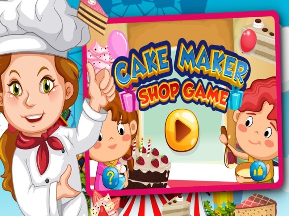 Cake Maker Shop Cooking Game For Girl screenshot