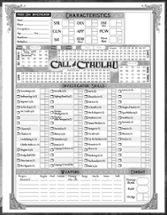 Call of Cthulhu Quickstart Rules Image