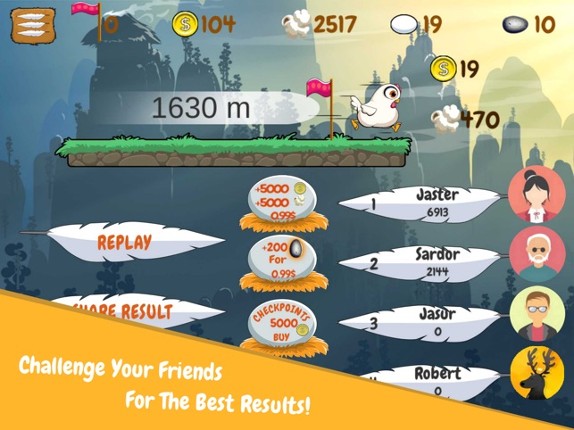 Chicken Eggs Shooter screenshot