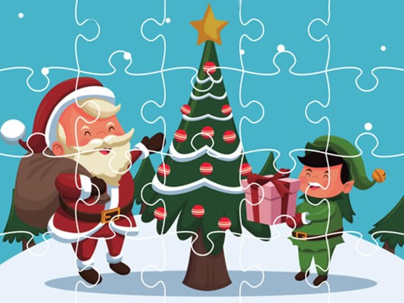 Christmas Cards Jigsaw Image