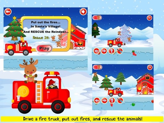 Fireman Game Fire-Truck Games screenshot