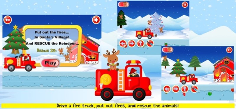 Fireman Game Fire-Truck Games screenshot