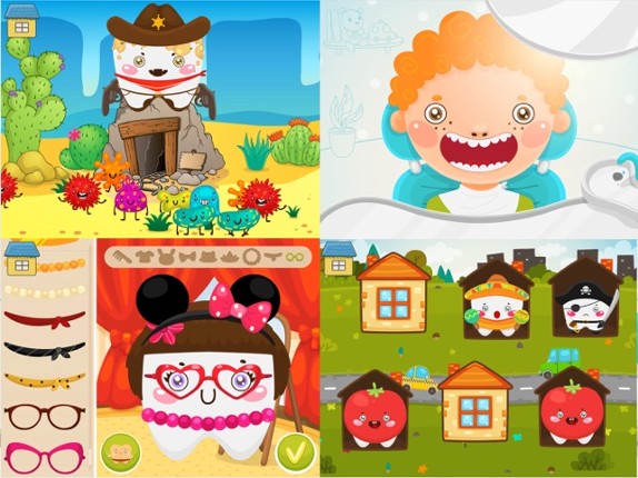 Funny Teeth: kid dentist care! screenshot