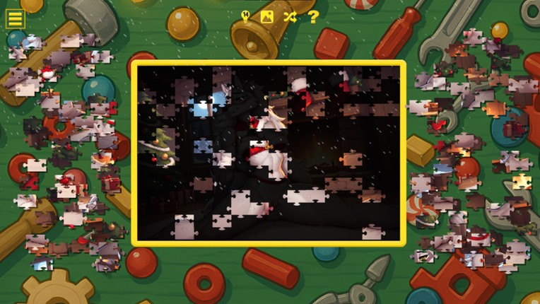 Furry Christmas Temptation – Naughty Jigsaw screenshot
