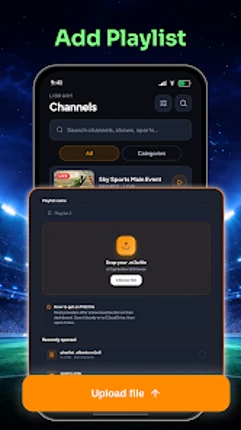 Watch Live TV: IPTV Player Image