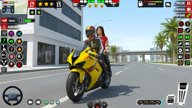 Moto Bike Traffic Rider Games screenshot