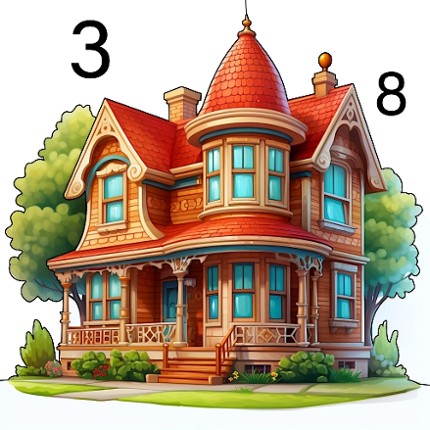 Dream Home Coloring book Image