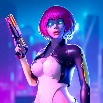 Cyberpunk Hero: Epic Roguelike Image