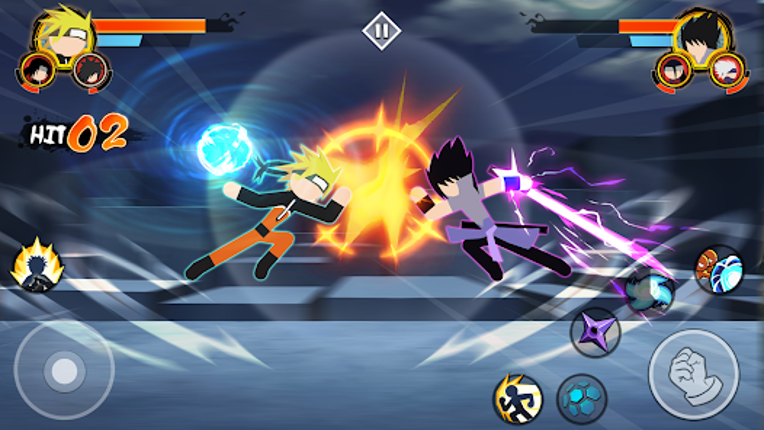 Stickman Ninja 3v3 Battle screenshot