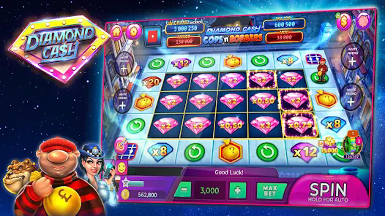 Diamond Cash Slots Image