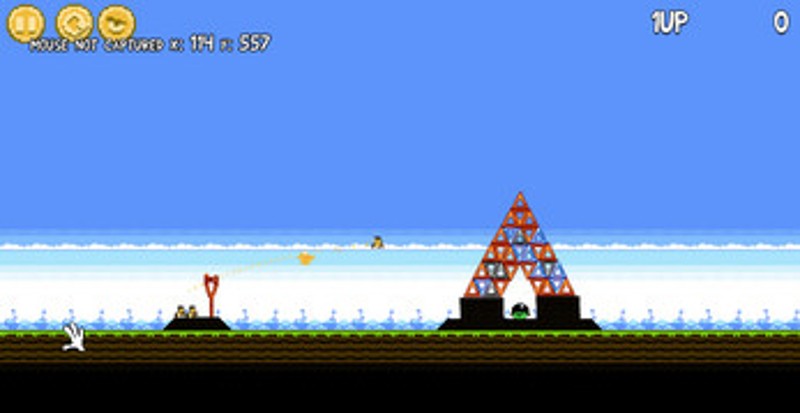 Angry Birds Famicom screenshot