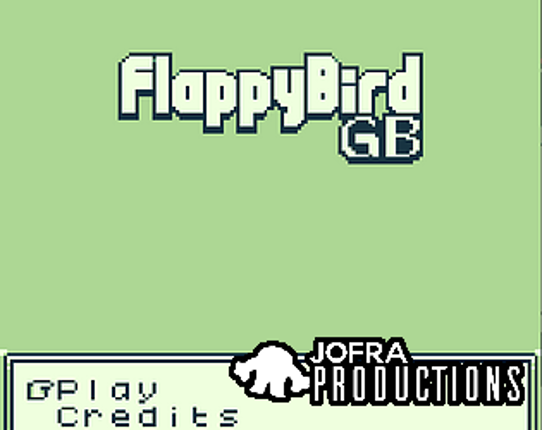 FlappyBird Game Boy Game Cover