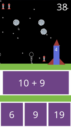 Math Meteor Defense Image