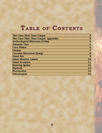 The Cave That Time Forgot (5e) screenshot