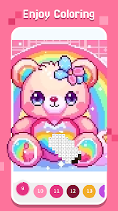 Pixel Coloring-Color by number screenshot