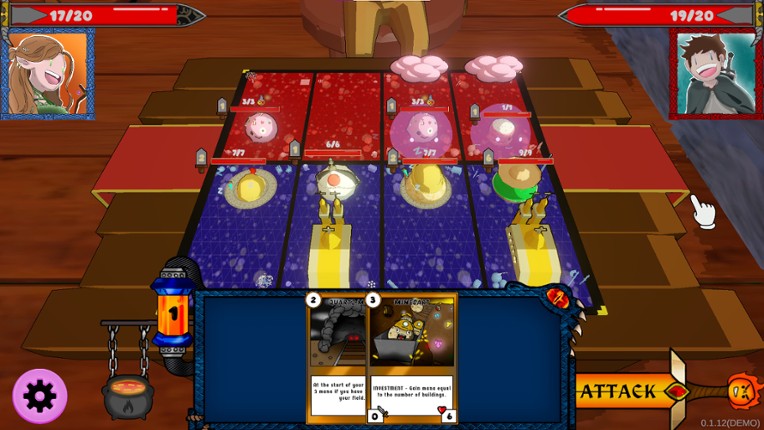 Gelecard: Guerreiros Gelatinosos screenshot