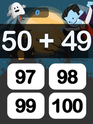 Halloween Math Game 3rd Grade screenshot