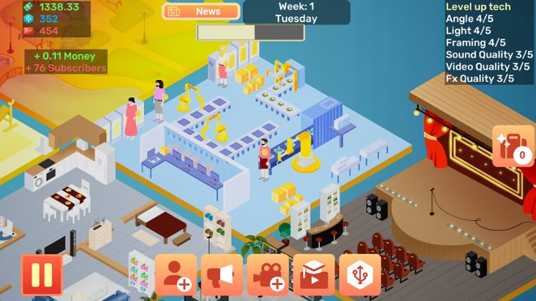 InstaTok Tycoon screenshot
