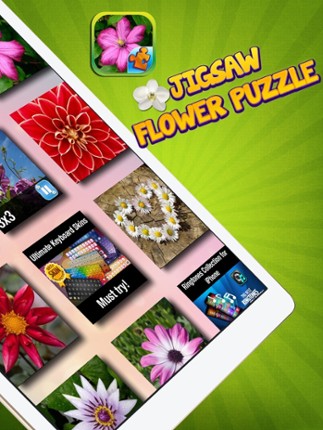 Jigsaw Flower Puzzle – Play Spring Blossom Puzzling Game and Unscramble Floral Pic.s screenshot