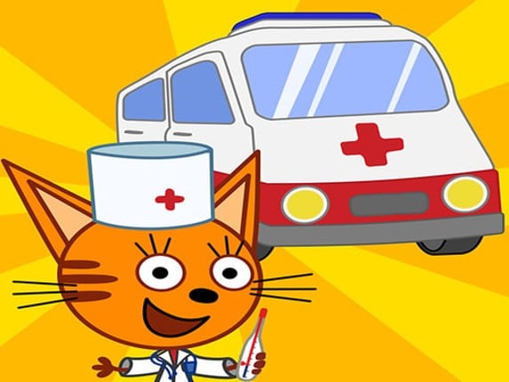 Kid Cats Animal Doctor Games Cat Game Game Cover