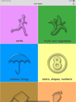 Learn Tagalog - Flashcards Image