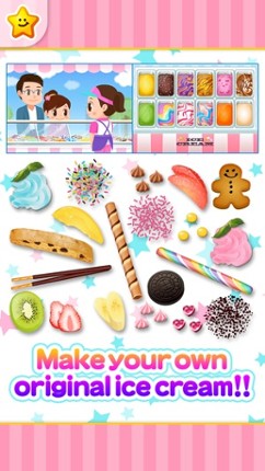 Let's do pretend Ice-cream shop! - Work Experience-Based Brain Training App Image