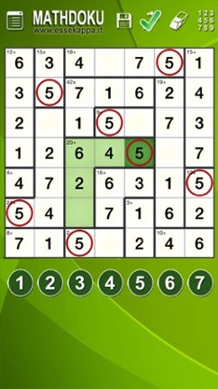 Mathdoku + Calcudoku screenshot