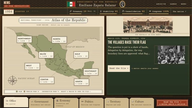 Mexico 1920-1940: Heirs of the Revolution screenshot