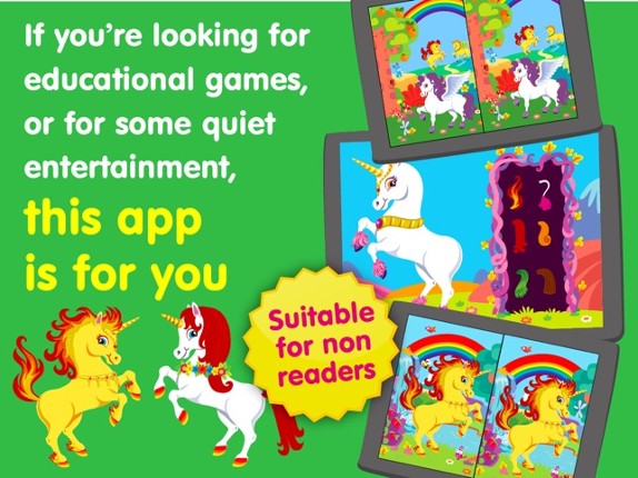 Planet Unicorn - Unicorns Games for Kids & Toddler screenshot
