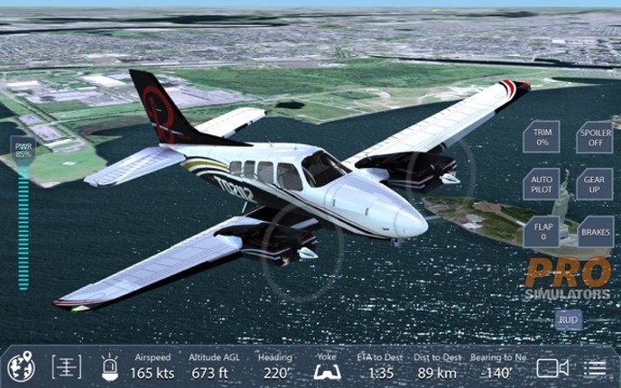 Pro Flight Simulator New York Premium Edition screenshot