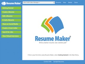 Resume Maker® for Windows Image