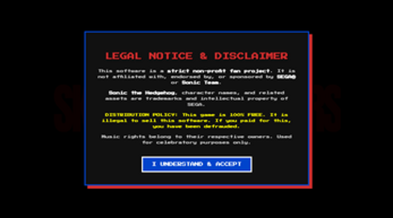 SKYBOUND STRIKERS (Sonic Fangame) screenshot