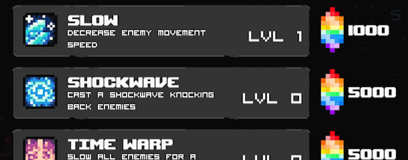 Spell Wizard Demo: Typing Survivor-like Image