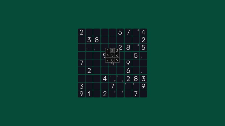 Sudoku Minimalist Infinite screenshot