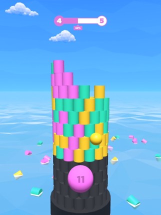 Tower Color - Hit and crash! screenshot