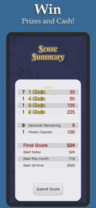 Tri Peaks Solitaire ^^^ screenshot