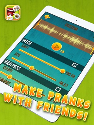 Voice Changer Audio Effects – Cool Sound Record.er and Speech Modifier App Image
