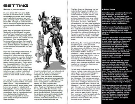 War For The Wasteland - Minimalist Sci-Fi RPG - Playtest Edition Image