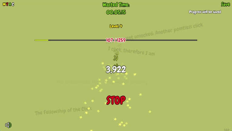 Waste Time Auto Clicker screenshot