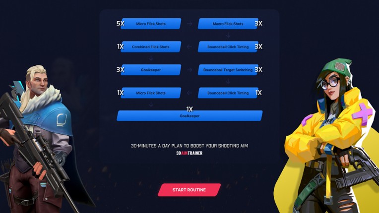 3D Aim Trainer screenshot