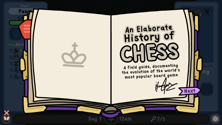 An Elaborate History of Chess screenshot