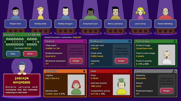 Angel Investor Simulator™ screenshot